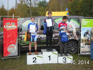 Siegerehrung U13 - 2. Platz William Lobedan