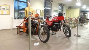 Radsportgeschichte im Museum (Foto: Menzel)