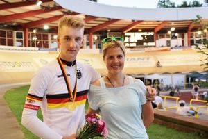 Bastian Flicke mit Romy Kasper, Foto: Manfred Heinrich